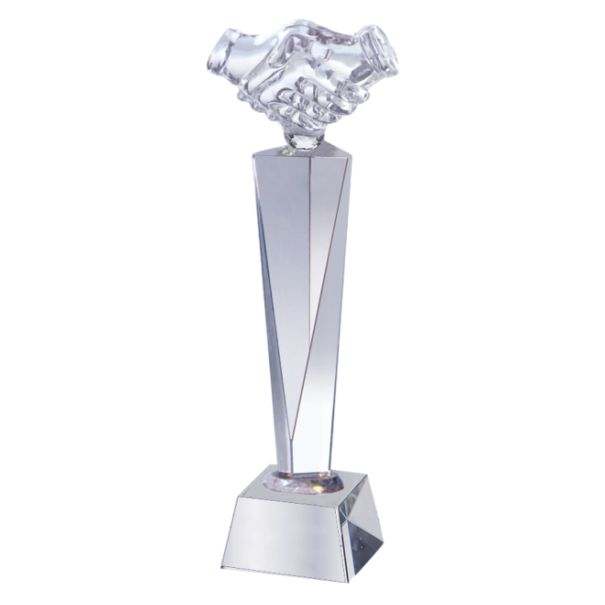 Crystal Handshake trophy – CG 228