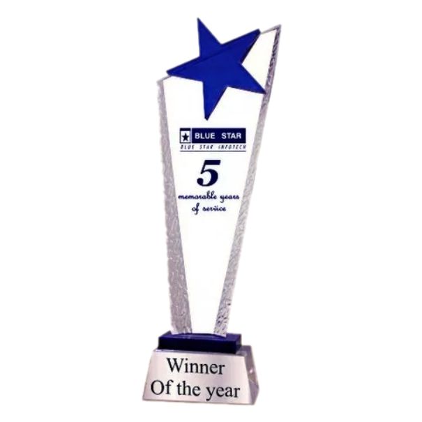 Crystal Blue Star Trophy – CG 408