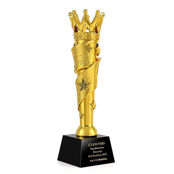 Polyresin Crown Trophy - PL 646