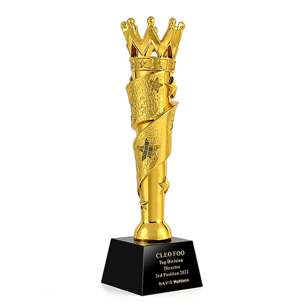 Polyresin Crown Trophy – PL 646