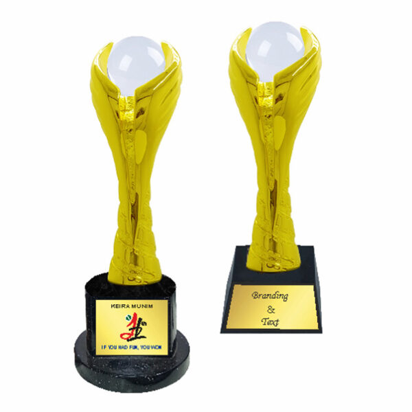Polyresin Globe Trophy - PL 659