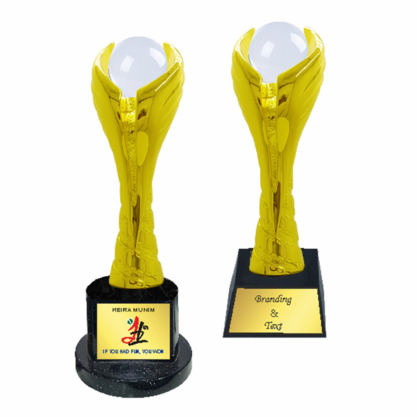 Polyresin Globe Trophy – PL 659