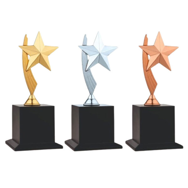 Metal Star trophy