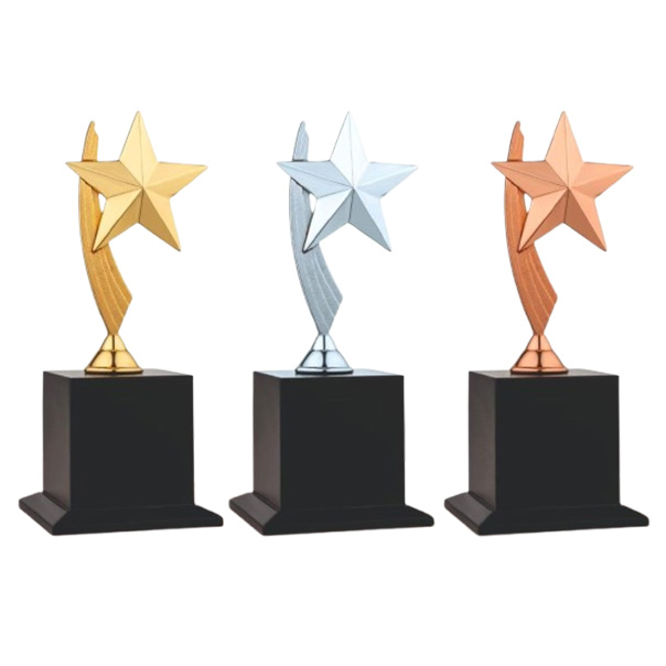 Metal Star trophy