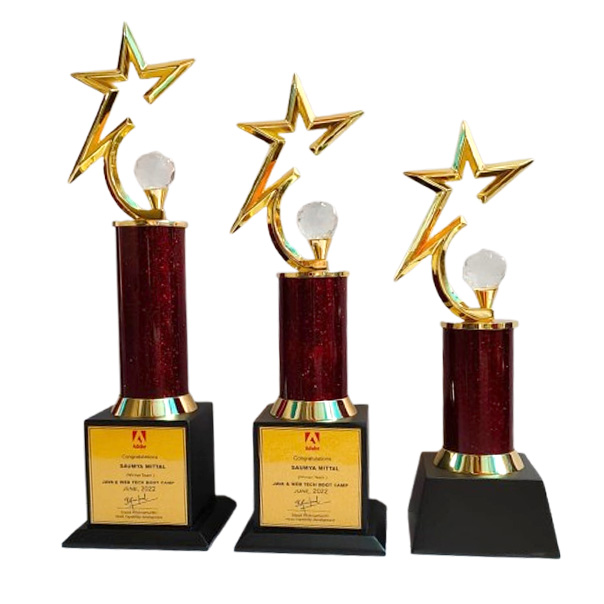 Star Red Piller trophy