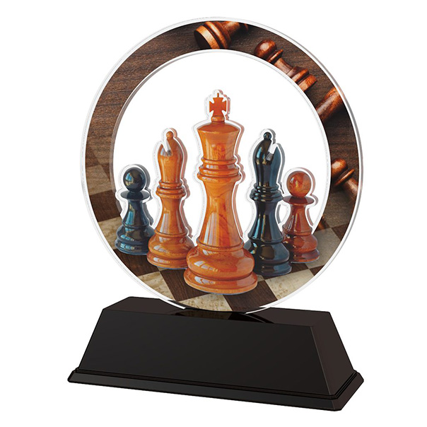 Chess Acrylic Trophy