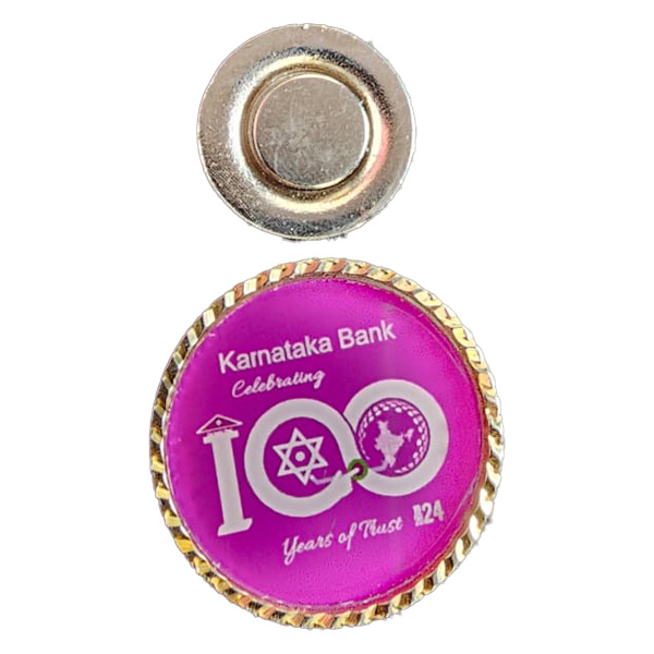 Lapel Pin / Badge with Magnet