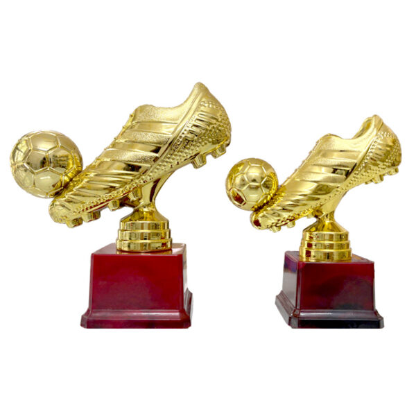 Golden boot trophy