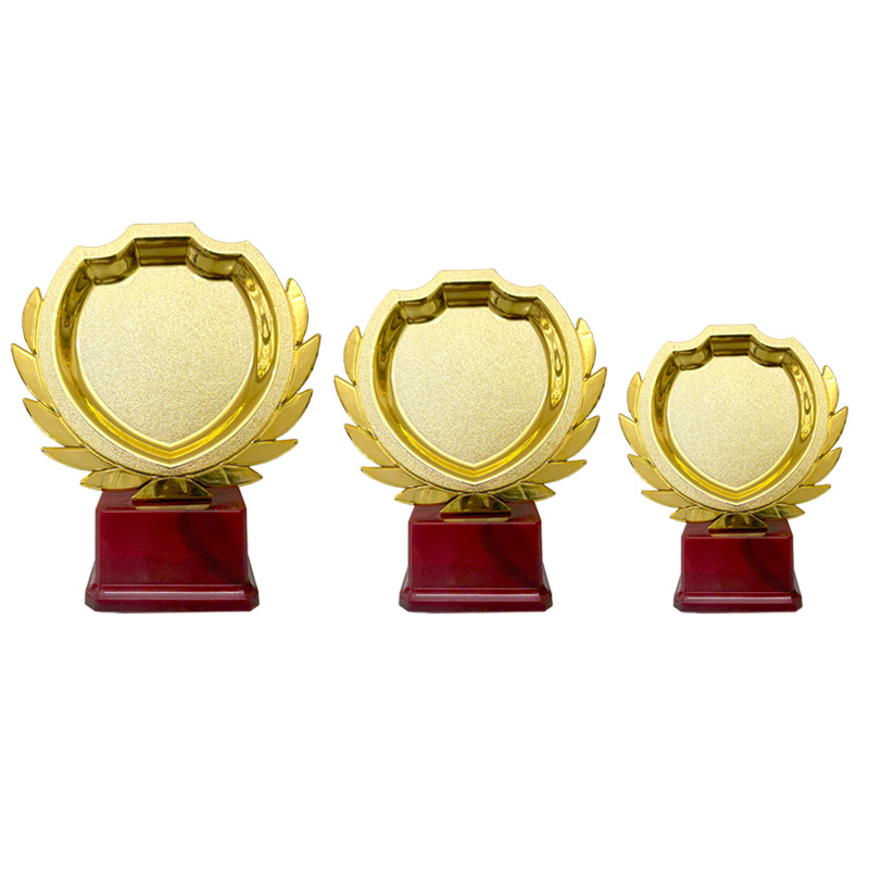 Leaf plate fiber trophy
