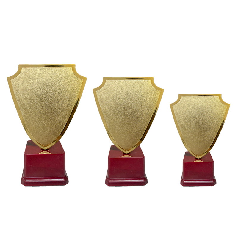 Shield fiber trophy